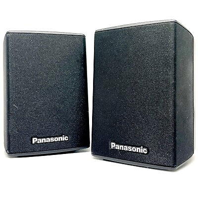 #ad Panasonic SB HS470 Pair of 2 Surround Sound Speaker System $24.99