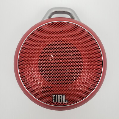 #ad JBL Micro Wireless Portable BlueTooth Speaker Red $34.99