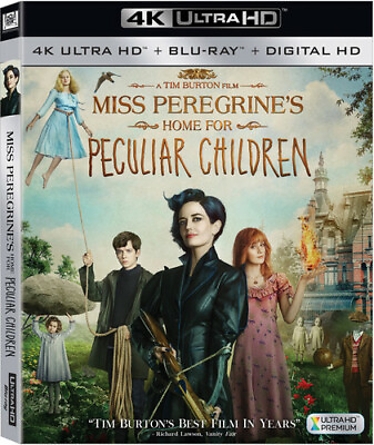 #ad Miss Peregrine#x27;s Home for Peculiar Children Ultra HD 2016 $9.99
