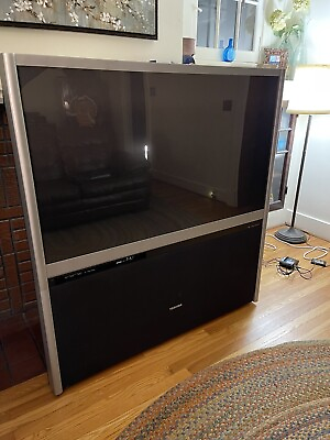 #ad Toshiba 65quot; TheaterWide HD Ready Rear Projection TV Silver Black $400.00
