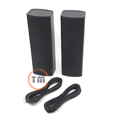 #ad ONN Satellite Speakers for 5.1 Channel Sound Bar System Replacement or Add ™ $23.55