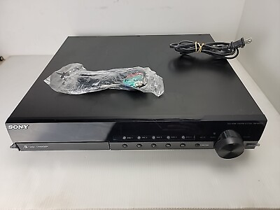 #ad Sony DAV HDX285 Home Theater System Receiver 5 Disc DVD Player No Remote $61.47