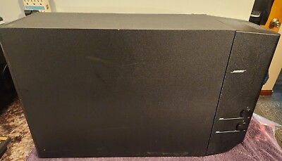 #ad Bose Acoustimass 30 Series II Subwoofer Powered Speaker Black Only No Power Cord $30.00