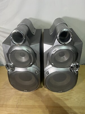 #ad JVC Speakers Only Twin Giga Tube SP MXGT88 USED Tested amp; Working FAST SHIP $112.07