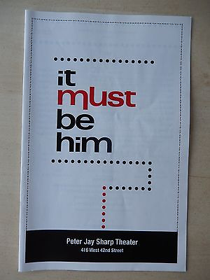 #ad 2010 Peter Jay Sharp Theatre Playbill It Must Be Him Ryan Duncan Ari $15.96