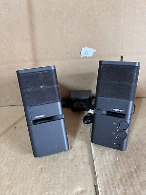 #ad Bose MediaMate Computer Speakers with AC Adapter Tested $39.95