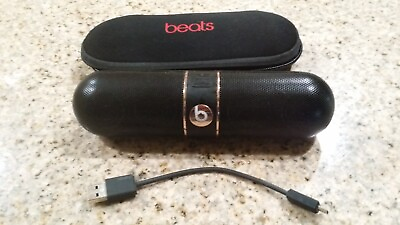 #ad Beats by Dr. Dre Pill 2.0 Wireless Bluetooth Speaker Black gold limited edition $98.00