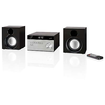 #ad Home Music System W Bluetooth Radio Stereo 2 Channel Remote Tuner Subwoofer New $63.14