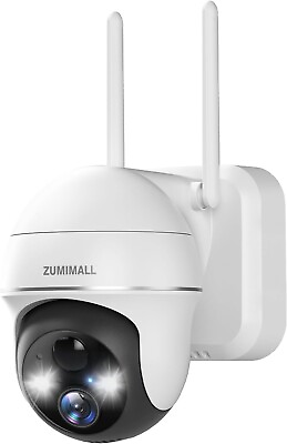 #ad Spotlight Cam Plus Outdoor Wireless Battery Surveillance Camera White $68.99