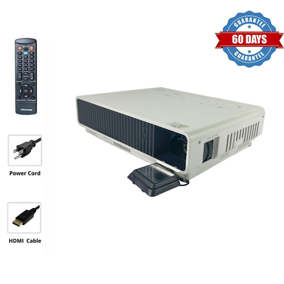 #ad 2500 ANSI DLP Projector Laser LED Hybrid for Home Theater Games w Accessories $120.22