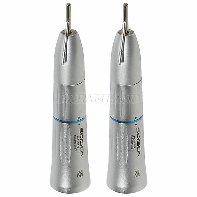 #ad 2 x Dental Implant Straight Handpiece Nose Cone 1:1 External with Inner Spray $119.56