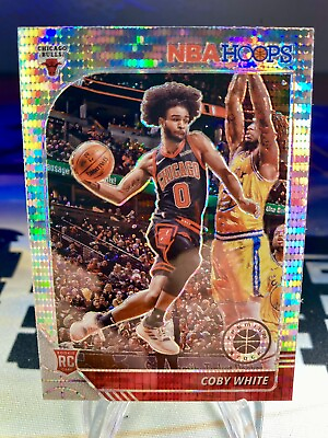 #ad 2019 20 Coby White Panini Hoops Premium Stock Pulsar Prizm Rookie Card #204 $2.99