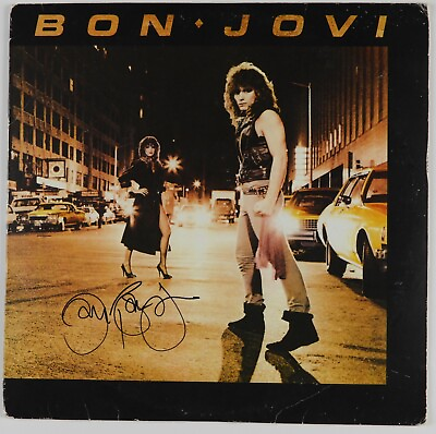 #ad Jon Bon Jovi JSA Signed Autograph Album Record Vinyl $499.99
