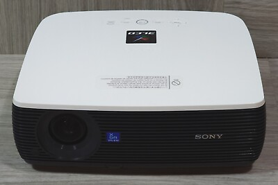 #ad SONY VPL EX4 LAMP HOURS: 296 DATA 3LCD PROJECTOR TESTED $119.95