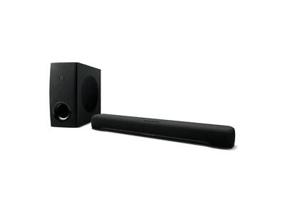 #ad Yamaha SR C30A 2.1 Channel Soundbar with Built in Subwoofer Black $373.59