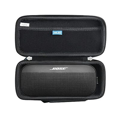 #ad Black Hard Travel Speaker Case for Bose Soundlink Flex Bluetooth Portable $30.99