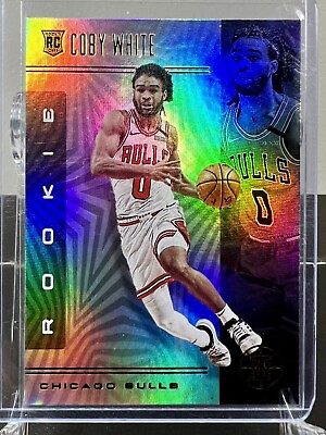 #ad Coby White 2019 20 Panini Illusions Basketball #163 Rookie Card RC Chicago Bulls $1.95