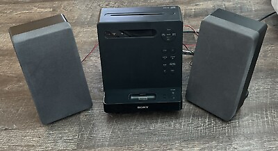 #ad Sony Stereo System CMT LX20i FM AM iPod CD MP3 Micro Hi Fi Player with Speakers $42.50