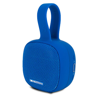 #ad Soundstream h2GO IPX7 Waterproof Portable Bluetooth Speaker Blue H2S BL $21.99