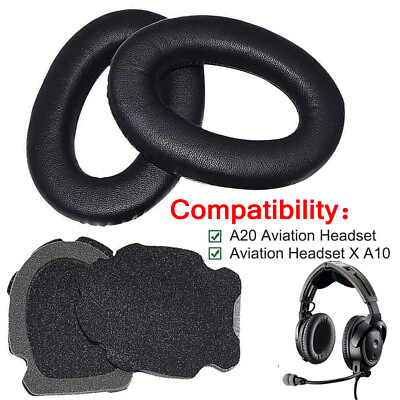 #ad Replacement Earpads Cover Cushion For Bose Headset A10 A20 Headphone Ear Pads $8.85