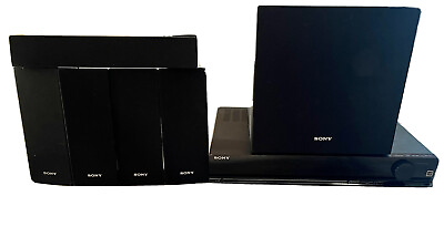 #ad SONY STR KS380 Home Entertainment Surround Sound System 6 Speakers no remote $140.00