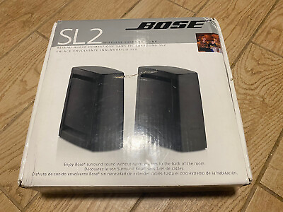 #ad Bose SL2 Main Stereo Speakers In Open box Bose wireless set for lifestyle $265.00