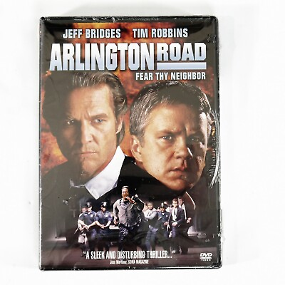 #ad Arlington Road Fear Thy Neighbor Widescreen DVD 2004 Sony New Sealed $14.38