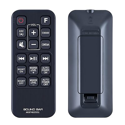 #ad Akb74815331 Replacement Sound Bar Remote Control Compatible For Lg Soundbar St $16.99
