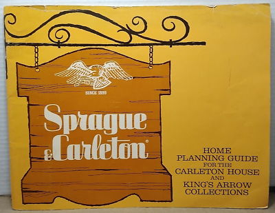 #ad Sprague amp; Carleton Home Planning Guide Vintage 1980#x27;s Furniture Catalog $8.69