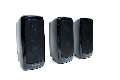 #ad #ad Set of 3 Samsung Surround Sound Speaker System 1 PS RBD1250 2 PS FBD1250 $29.99