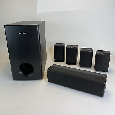 #ad #ad Samsung PS CZ410 PS FZ410 PS RZ410 Surround Sound 6 Speaker System W Subwoofer $39.99