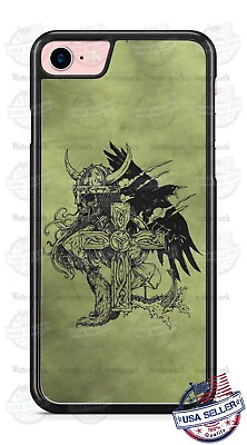 #ad Vikings Thor Arts Sketch Phone Case Cover For iPhone Samsung Google LG etc $14.95