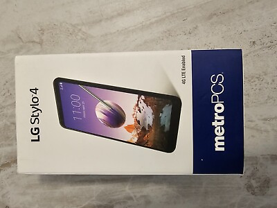 #ad New LG Stylo 4 LM Q710 Smartphone Metro By T mobile Metro PCS $79.99