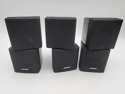 #ad #ad Bose Double Cube Satellite Speakers Black for Lifestyle Acoustimass 3 Speakers $74.95