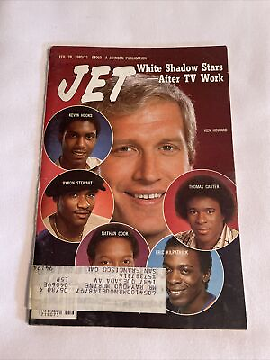 #ad 1980 February 28 JET Magazine White Shadow Stars After TV Work MH32 2 $21.59