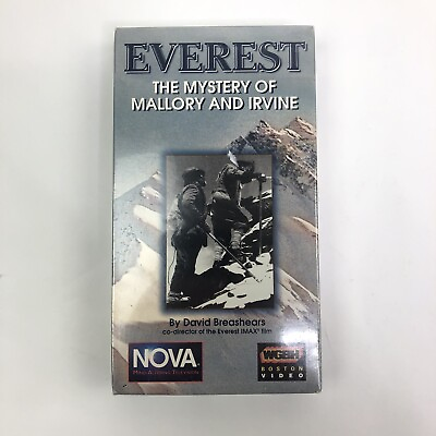 #ad Brand New Sealed Everest The Mystery of Mallory and Irvine VHS 1999 CNET $17.96