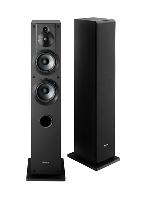 #ad #ad Sony SS CS3 3 way 4 driver Floor Standing Speaker System Sold Individually $132.99