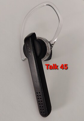 #ad Jabra Talk 45 Bluetooth Headset High Definition Dual Mic $20.00