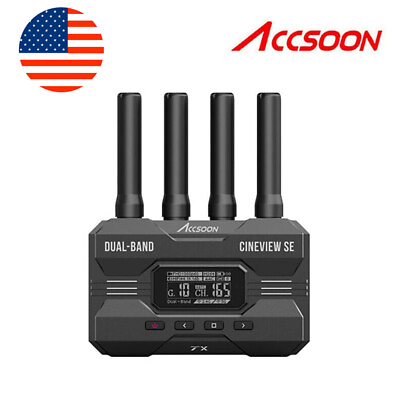 #ad ACCSOON CineView HE 350m HDMI Wireless Transmission System 2.4Ghz5Ghz Dual Band $312.55