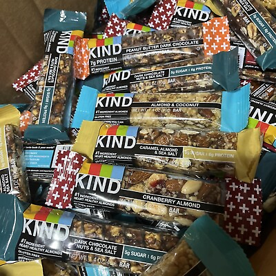 #ad 80 Assorted KIND BARS 6 8g Protein Best Buy Date 4 2024 $54.99