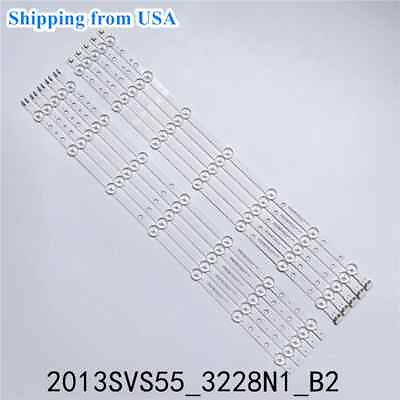 #ad Samsung LED Strips FULL SET BN96 28772A BN96 28773A 30056A UN55H6203 UN55J6200 $23.76