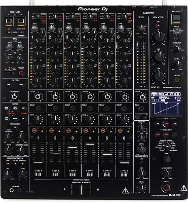 #ad Pioneer DJM V10 Condition Open Box 6 Channel Professional DJ Mixer Black $3499.00