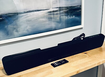 #ad YAMAHA 35quot; 2.1 Soundbar Front Surround System w Power Cord and Remote ATS 1070 $99.00