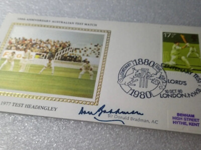 #ad #ad Personally Signed Don Bradman Commemorative FDC COA from Top Rated Seller AU $595.00