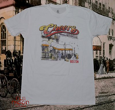 #ad New Cheers Boston TV bar 80s Mens Classic Vintage T Shirt $20.95