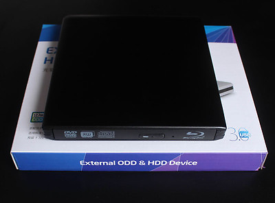 #ad USB 3.0 Black External Sony Optiarc BD 5730S 3D Blu Ray Burner Writer BD RE DVD $75.98
