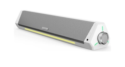 #ad Bluedee Computer Speakers Dynamic RGB Computer Sound Bar HiFi Stereo Bluetoot $56.99