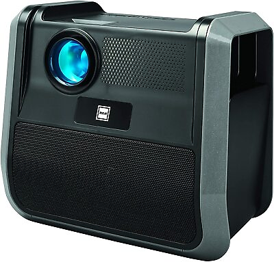 #ad RCA RPJ060 Home Theater Projector With Built in Speaker Black Graphite $79.00