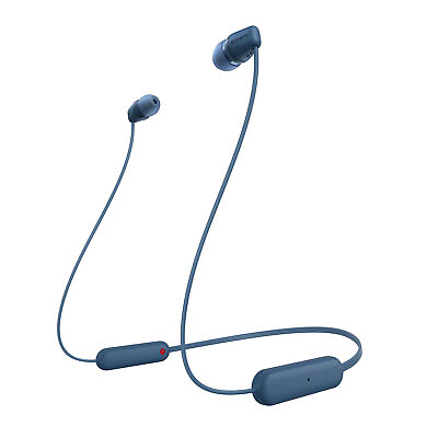 #ad Sony WI C100 Wireless In ear Headphones Blue $23.00