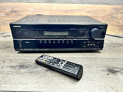 #ad Onkyo TX SR507 5.1 Channel AV Surround Home Theater Receiver HDMI Remote Bundle $134.10